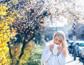 alergias primaverales y salud oral